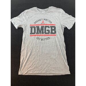 Nike Athletic Cut TShirt Mens Small Gray DMGB Get Better Graphic Tee